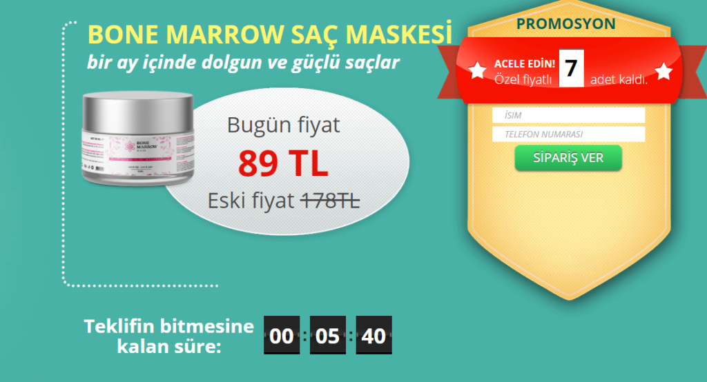 Bone Marrow Hair Mask Fiyat