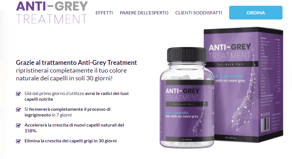 Anti Grey Treatment pillola