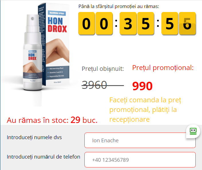 Hondrox Preț