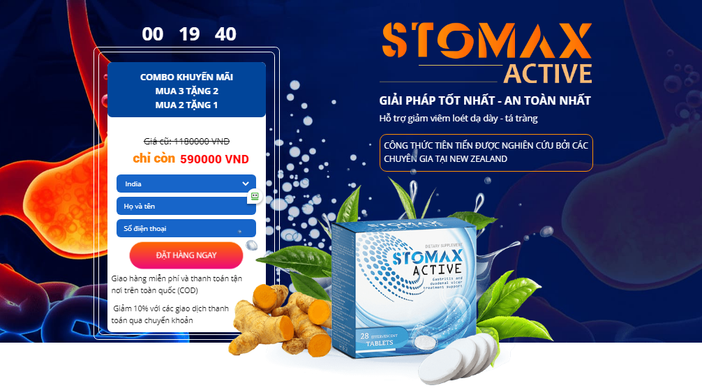 StomaxActive Giá bán