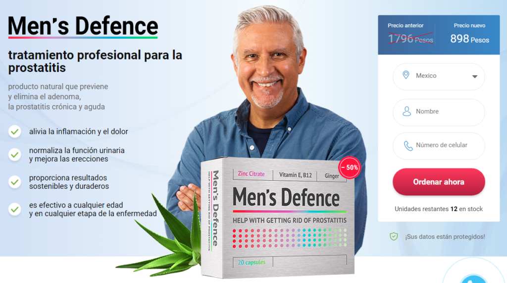Men's Defence cápsula