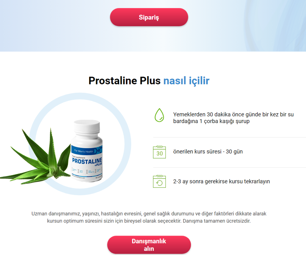 Prostaline Plus Fiyat