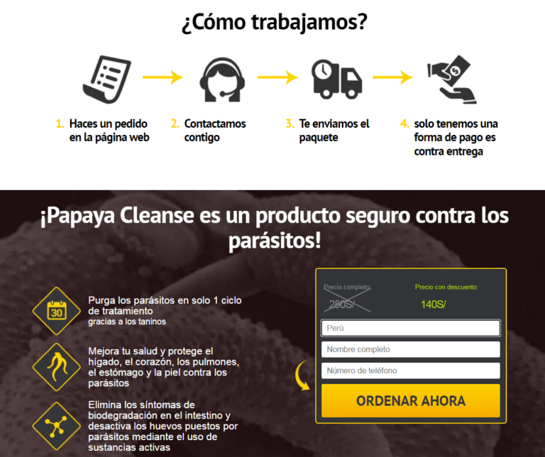 Papaya Cleanse Cápsula, Reseñas, Obras, Precio, Comprar