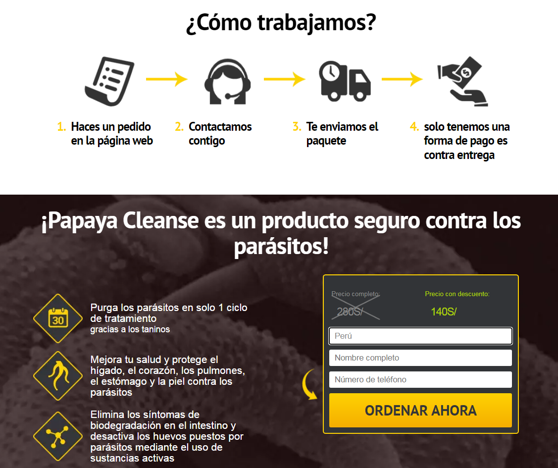 Papaya Cleanse Cápsula, Reseñas, Obras, Precio, Comprar