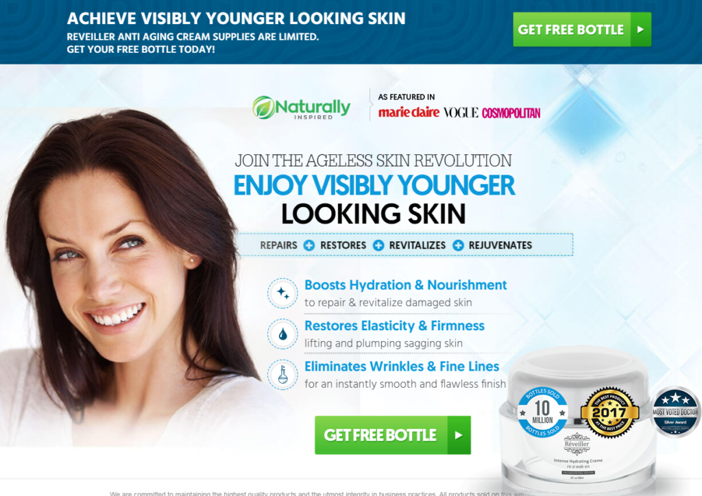 Reveiller Anti Aging Cream Reviews