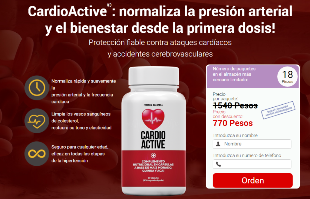 CardioActive cápsula