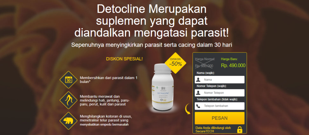 Detocline bahan