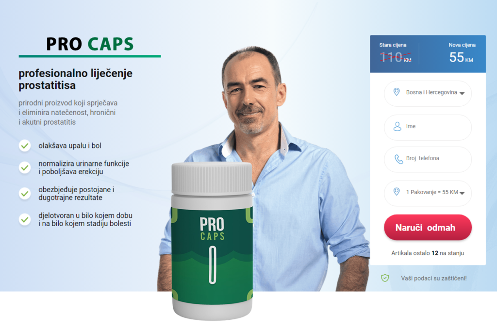 Pro Caps Sastojci