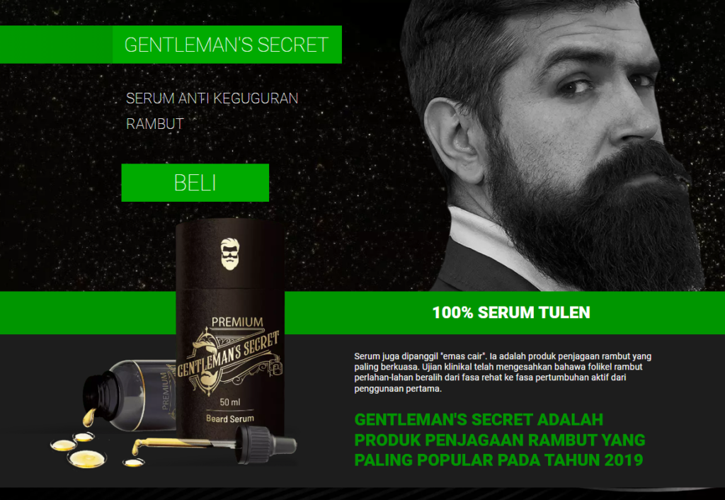 Gentlemans secret harga