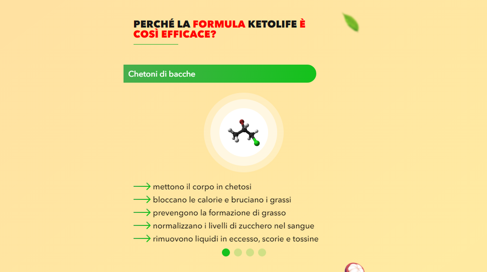 Ketolife ingredienti