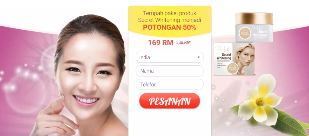 Secret Whitening ulasan