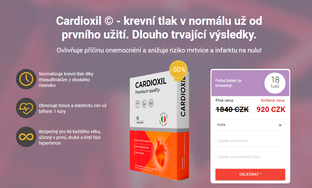 Cardioxil recenze