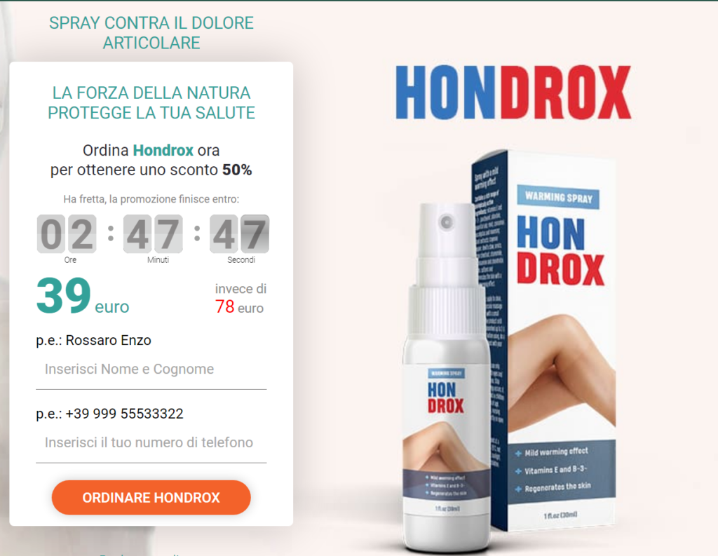 Hondrox Recensioni