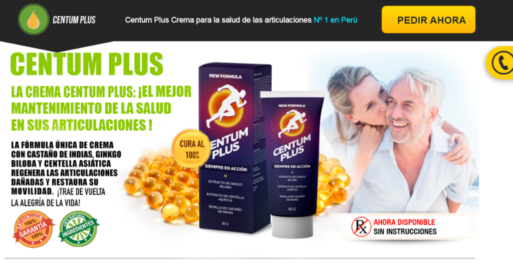 Centum Plus Ingredientes