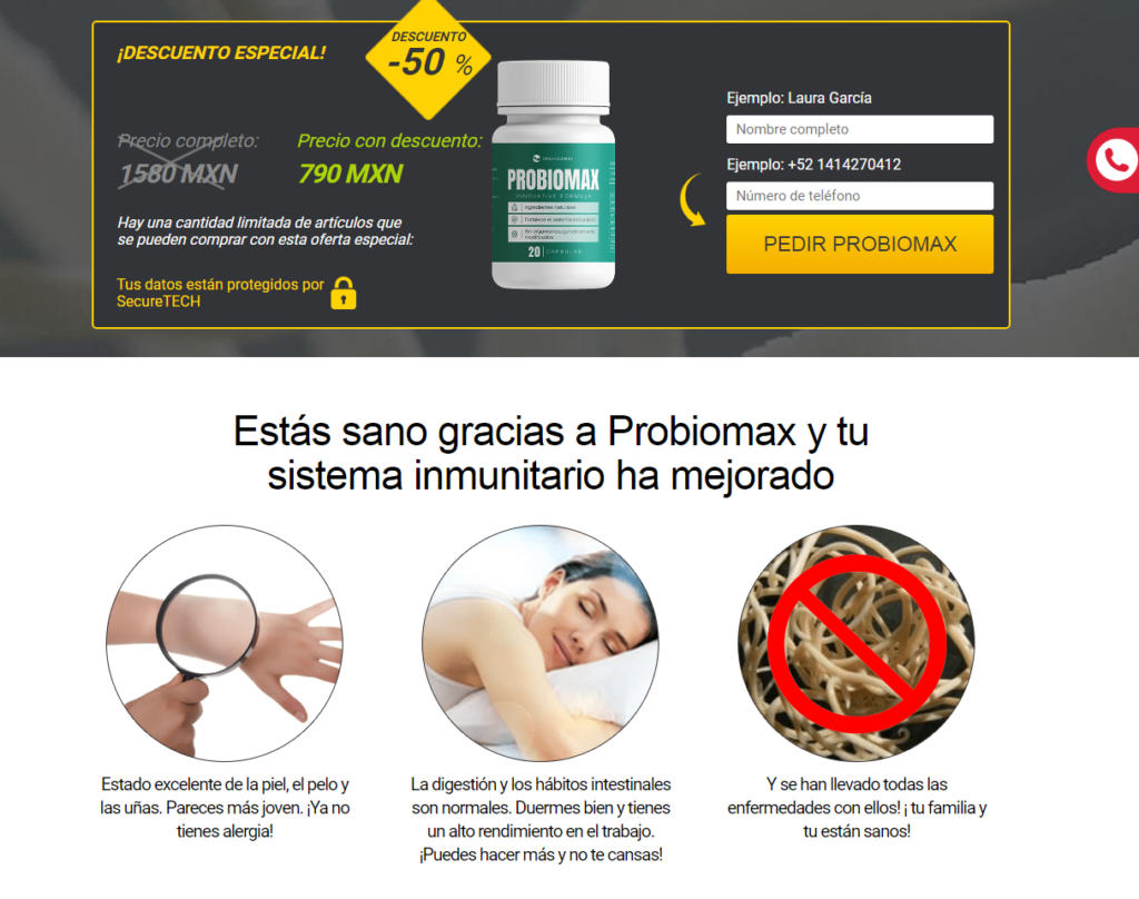 Probiomax reseñas