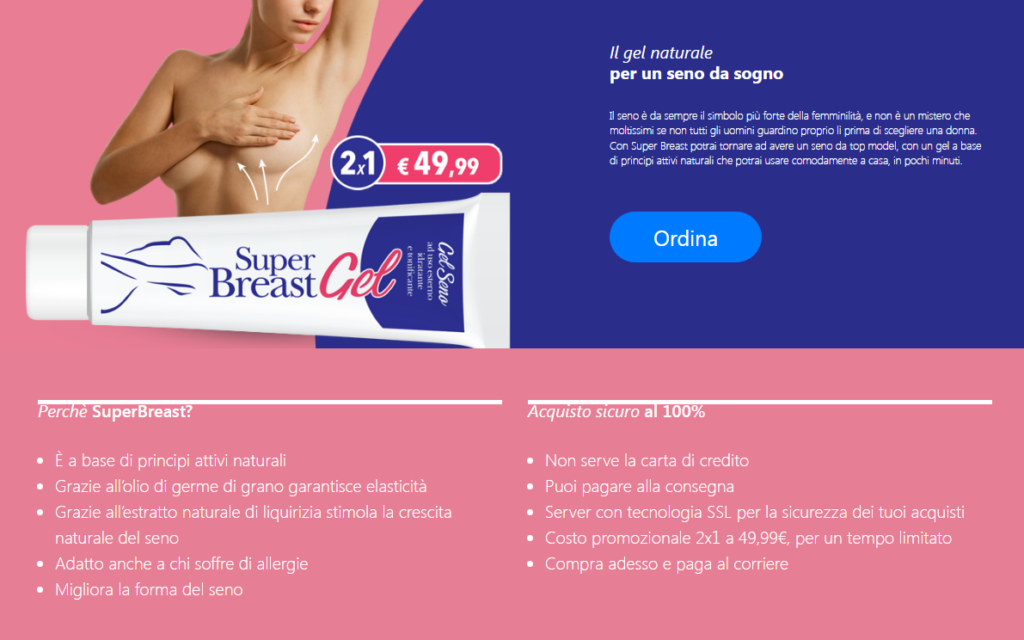 Super Breast Gel Italy
