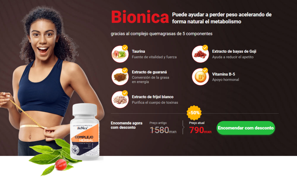 Bionica Ingredientes