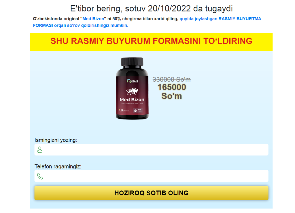 Med Bizon Uzbekistan