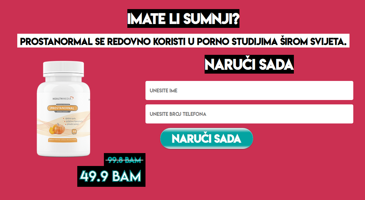 Prostanormal: Prednosti, original, cena, kapsula, recenzije, Nuspojave!