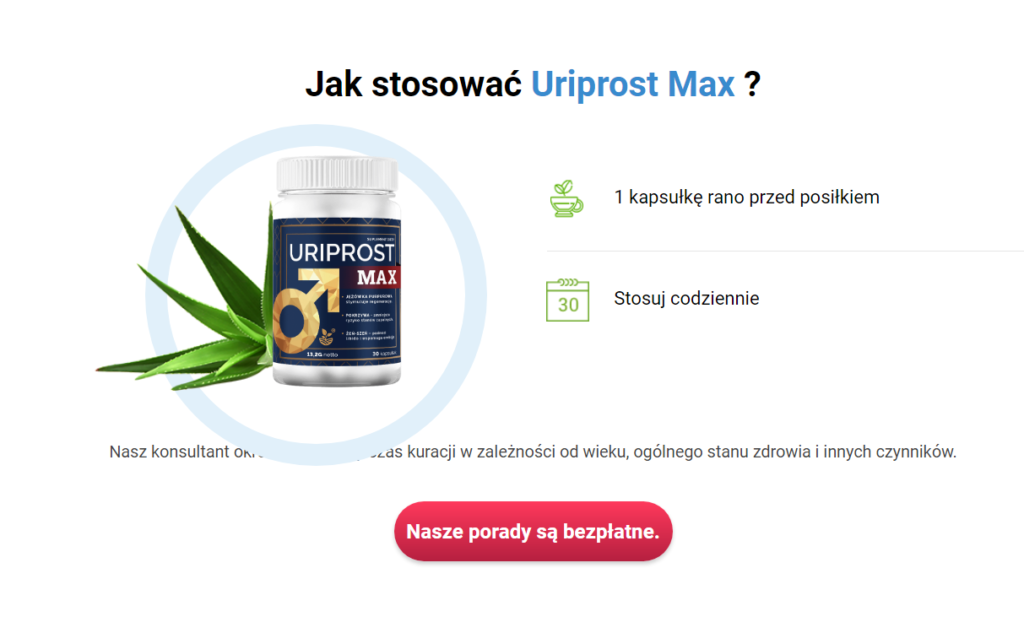 Uriprost Max Skład