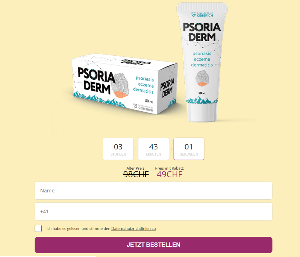 Psoriaderm Preis