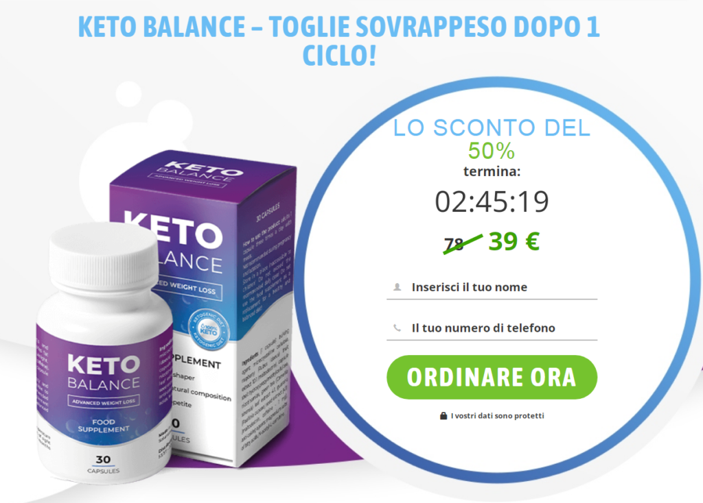 Keto Balance Prezzo