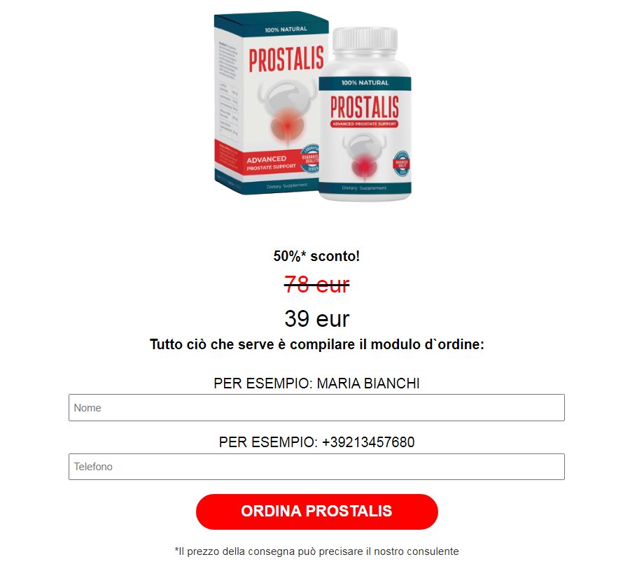 Prostalis Prezzo