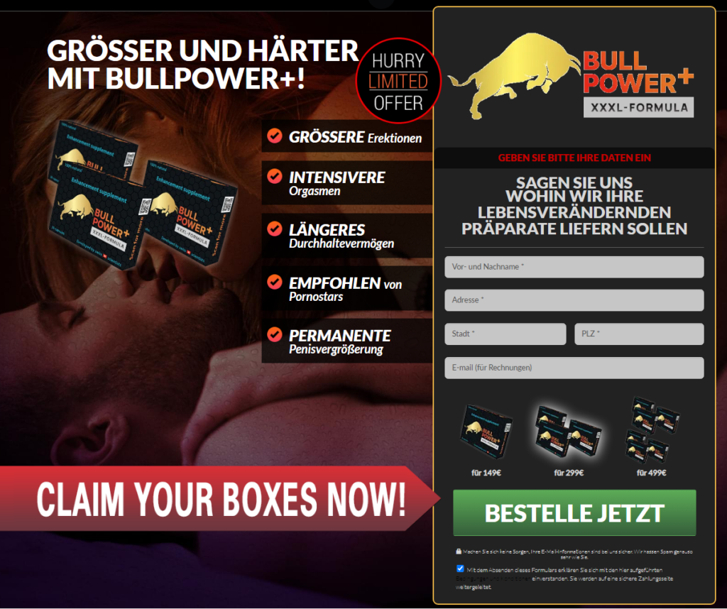 Bull Power + Male Enhancement