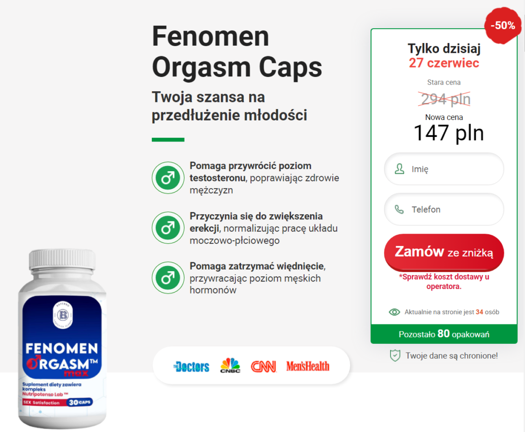 Fenomen Orgasm Caps
