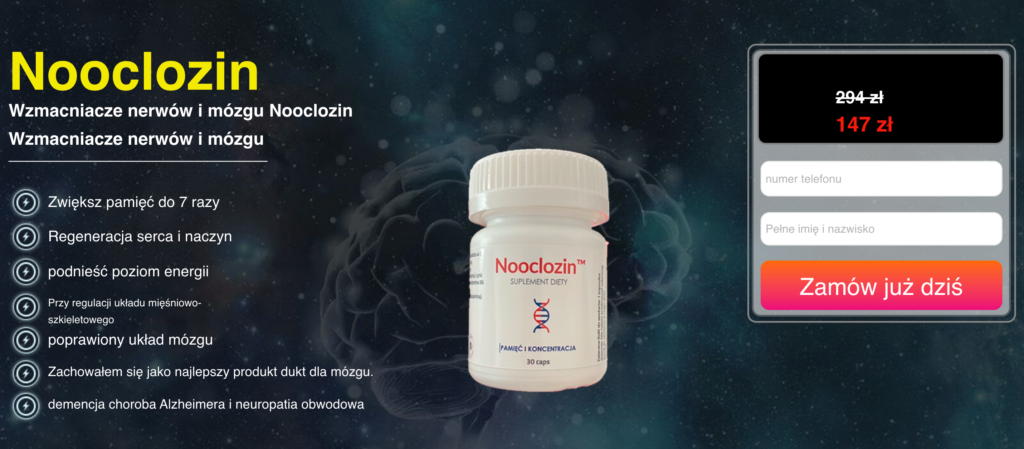 Nooclozin kapsułki