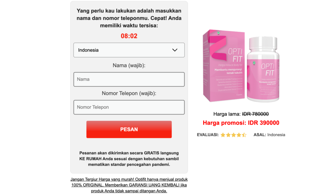 Optifit kapsul