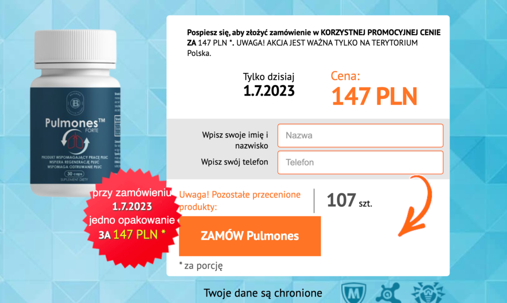 Pulmones kapsułki