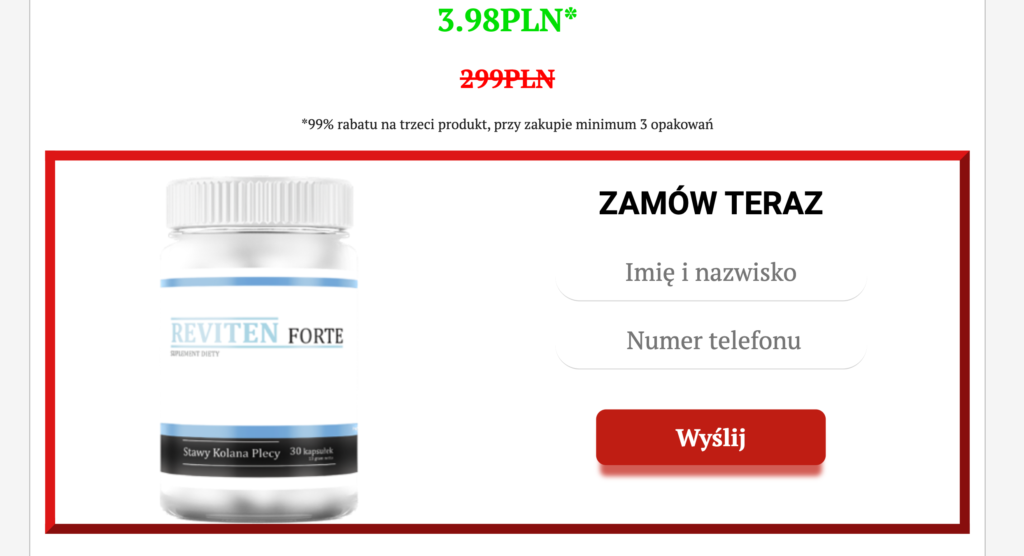 Reviten Forte kapsułki