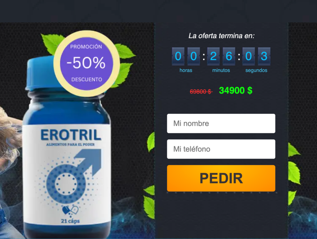 Erotril Chile
