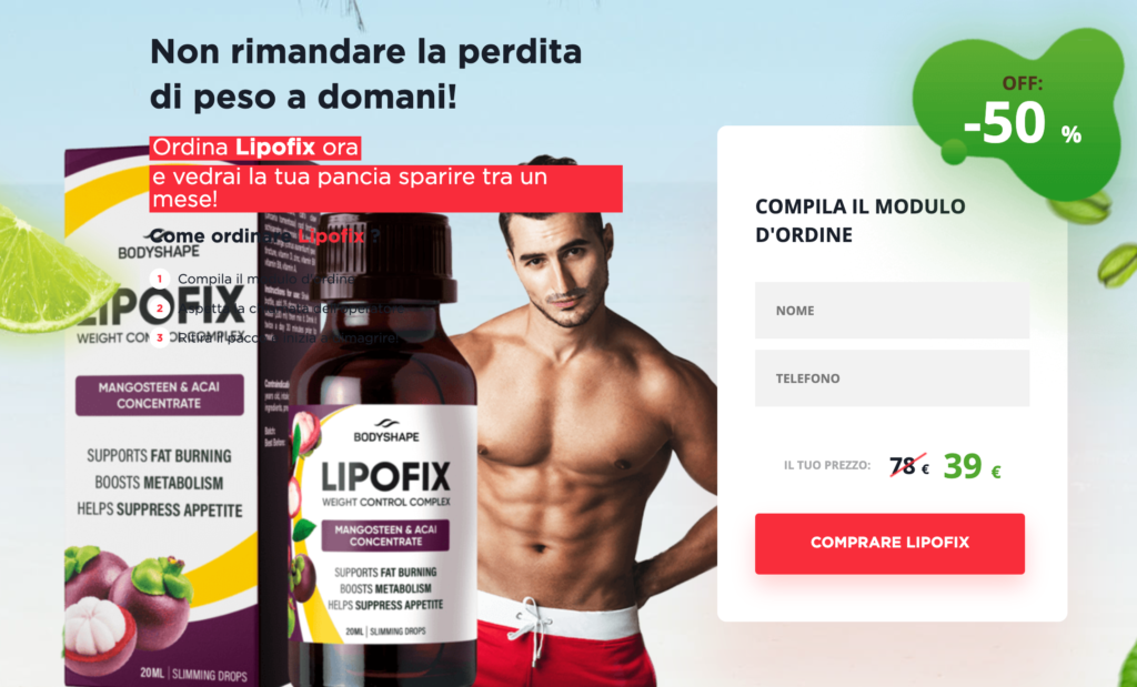 Lipofix Prezzo