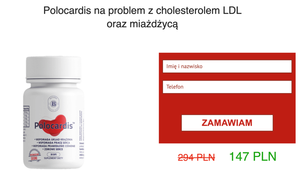 Polocardis kapsułki