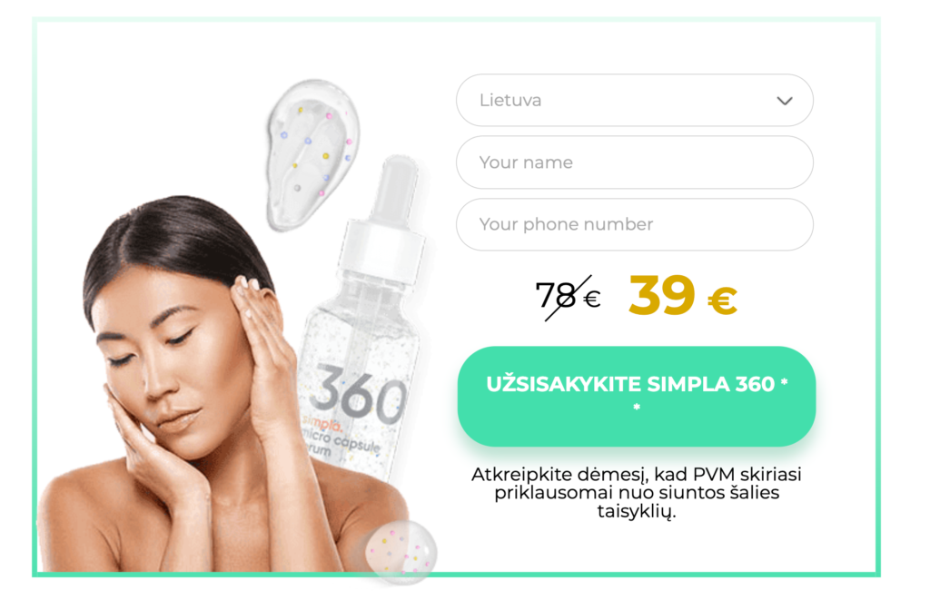 Simpla 360 kremas