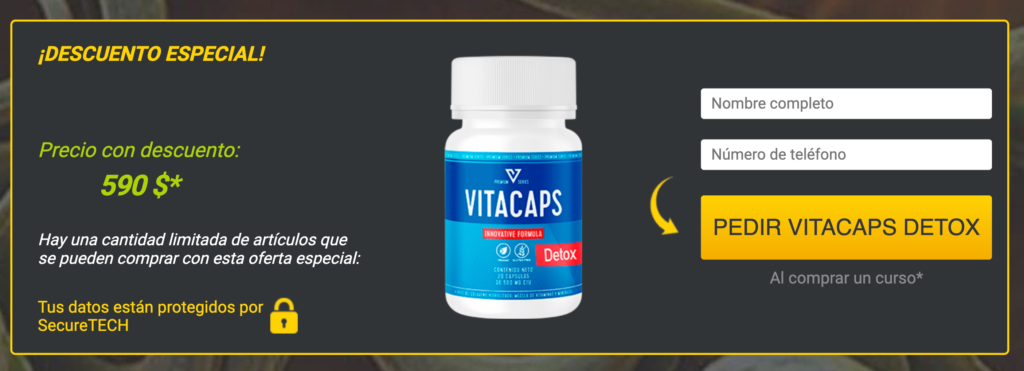 Vitacaps Detox Precio
