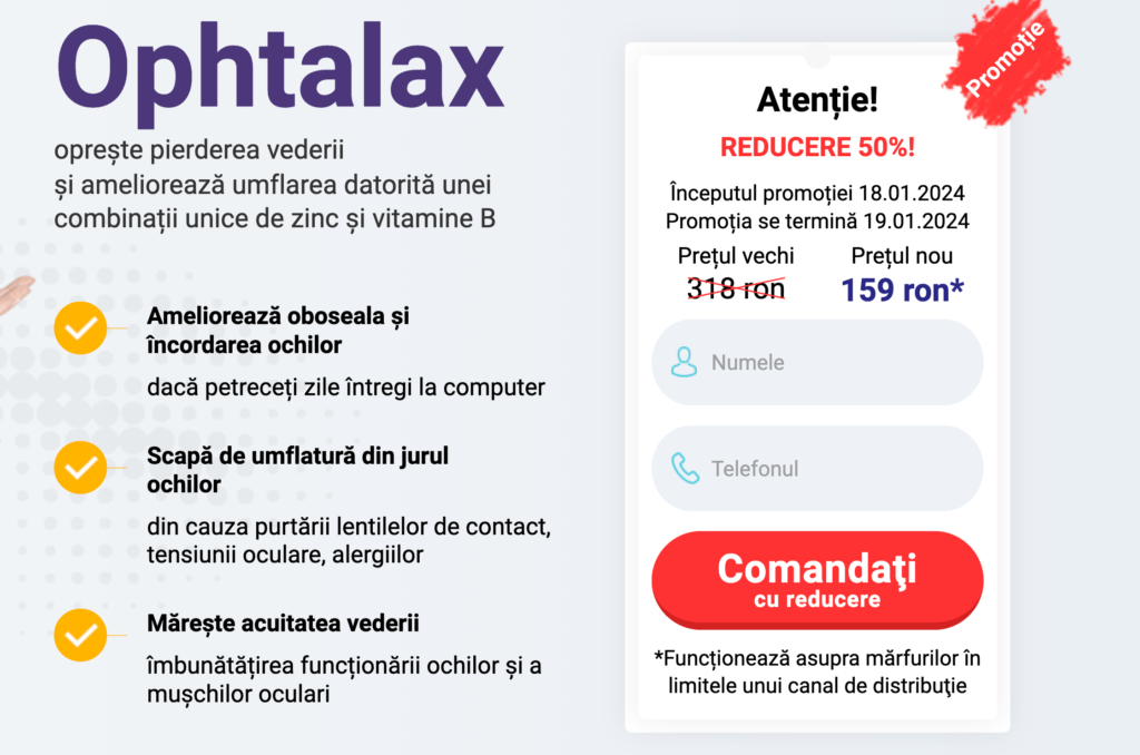 Ophtalax capsulă