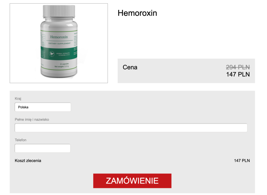 Hemoroxin