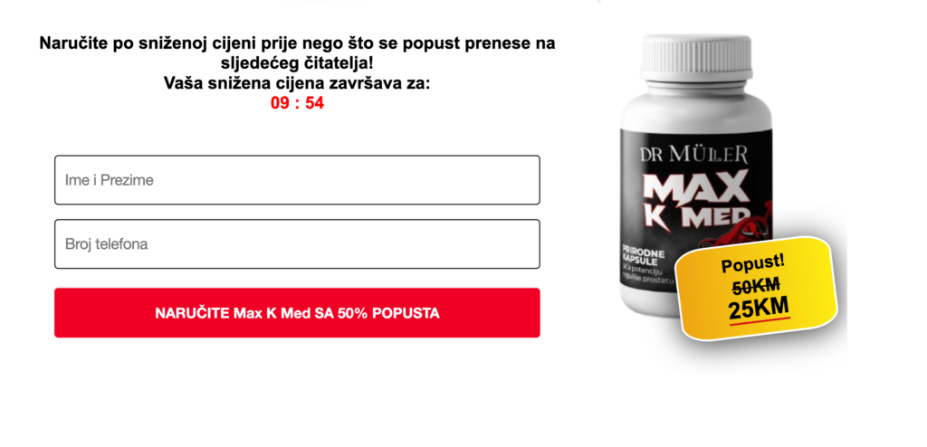 Max K Med kapsula