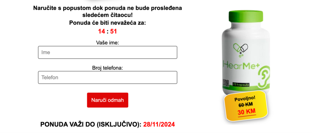 HearMe+ kapsula
