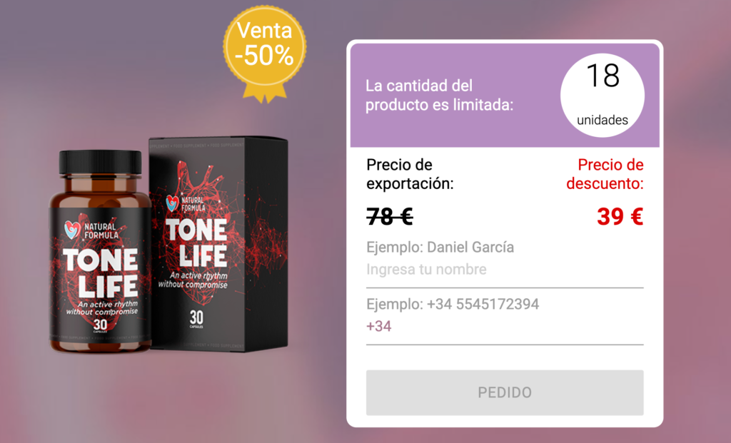 Tonelife tabletas