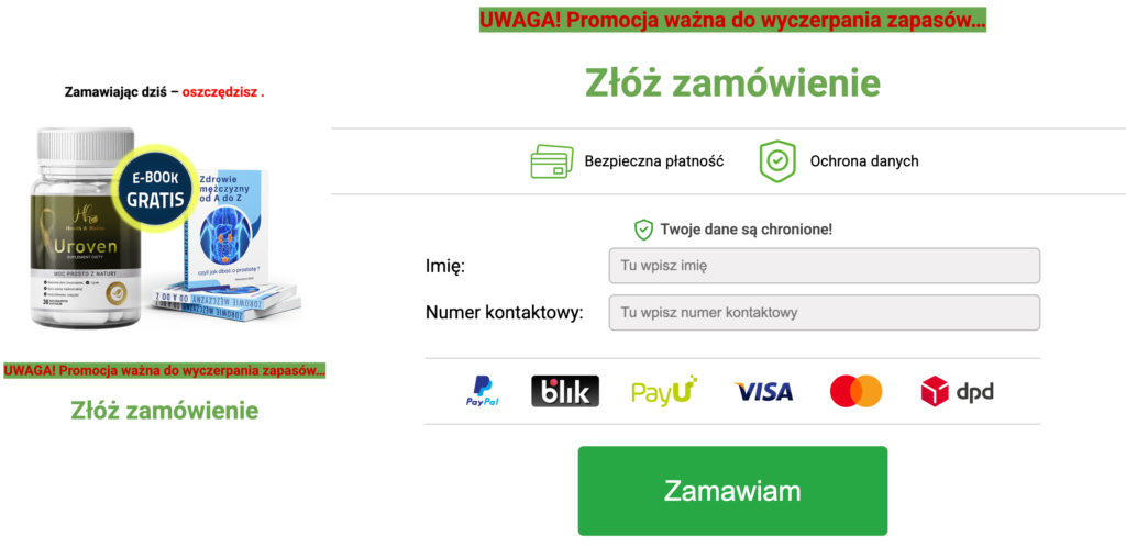Uroven Pigułki